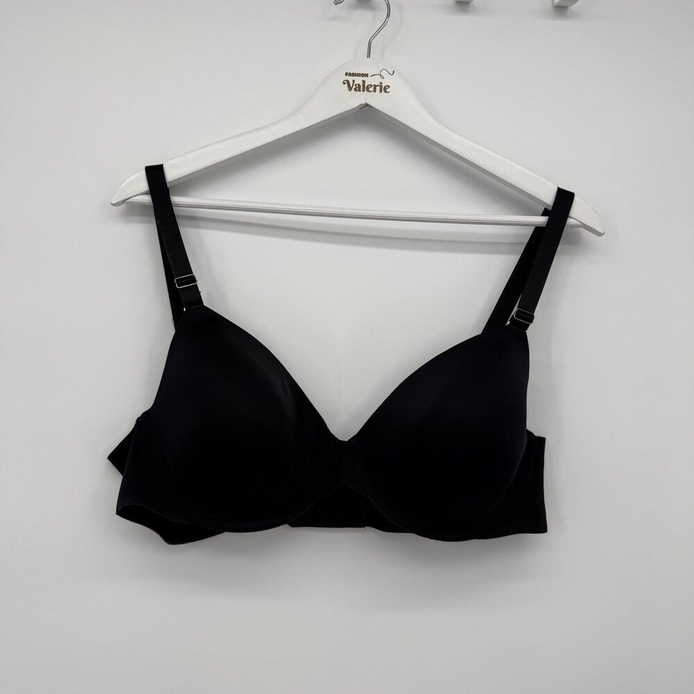 Soma Black Classic Vanishing 360 Perfect Coverage Bra Size 38D